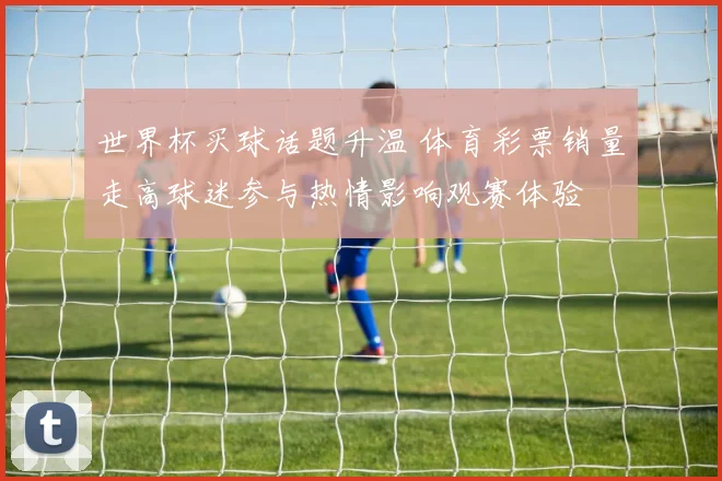 世界杯买球话题升温 体育彩票销量走高球迷参与热情影响观赛体验