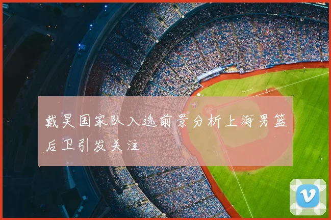 戴昊国家队入选前景分析上海男篮后卫引发关注